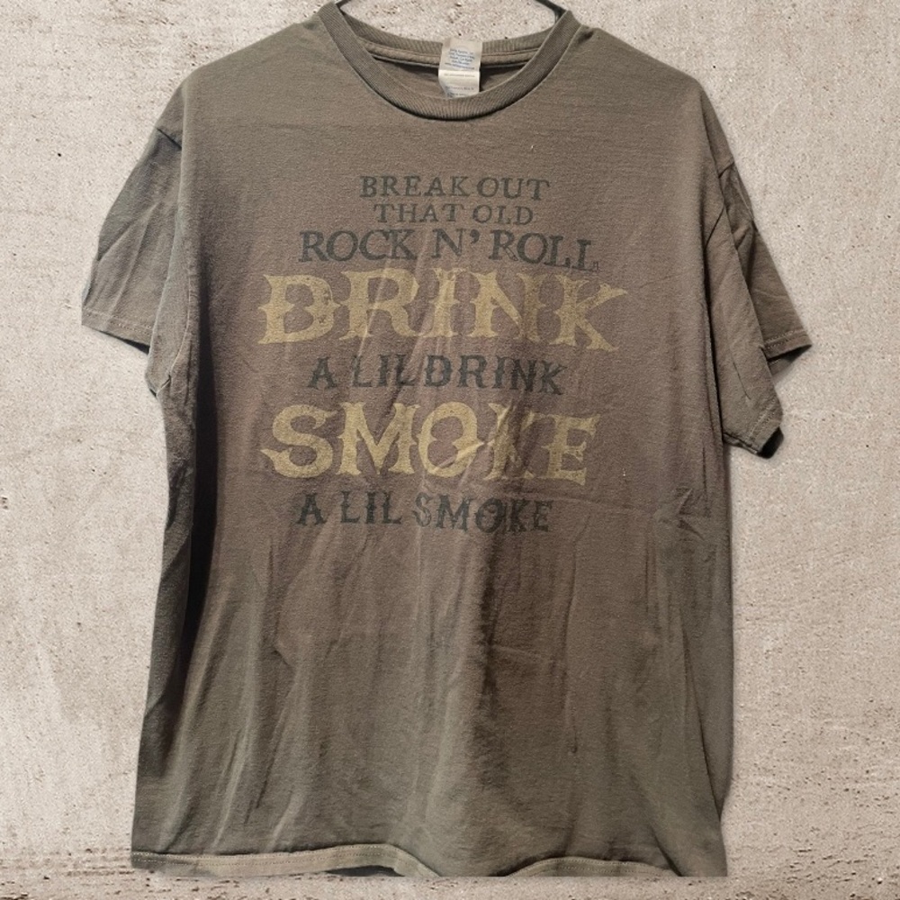 Smoke a little Smoke Grapic Tee
